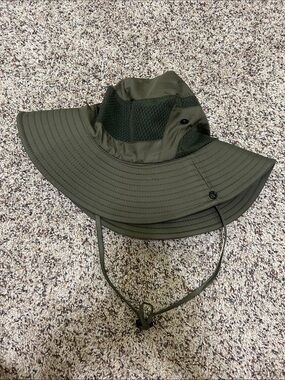 Olive Green Boonie Sun Hat